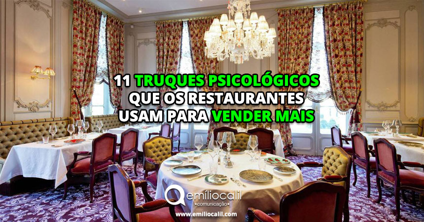 11 truques psicológicos que os restaurantes usam para vender mais
